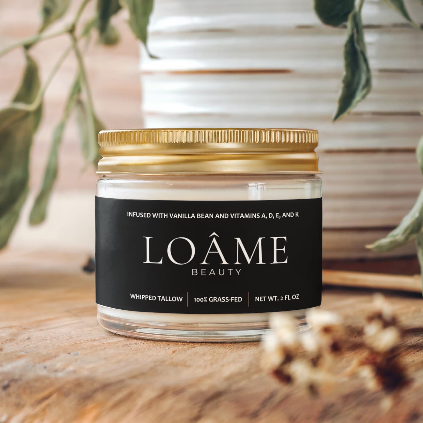 LOÂME Whipped Grass-Fed Tallow