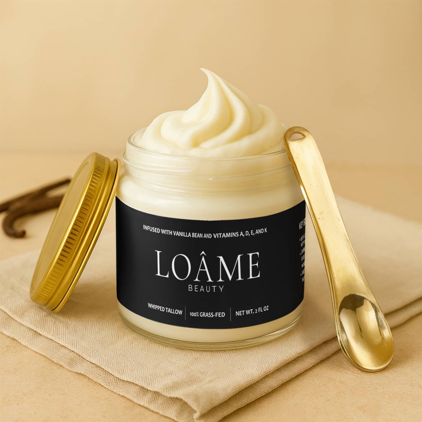 LOÂME Whipped Grass-Fed Tallow