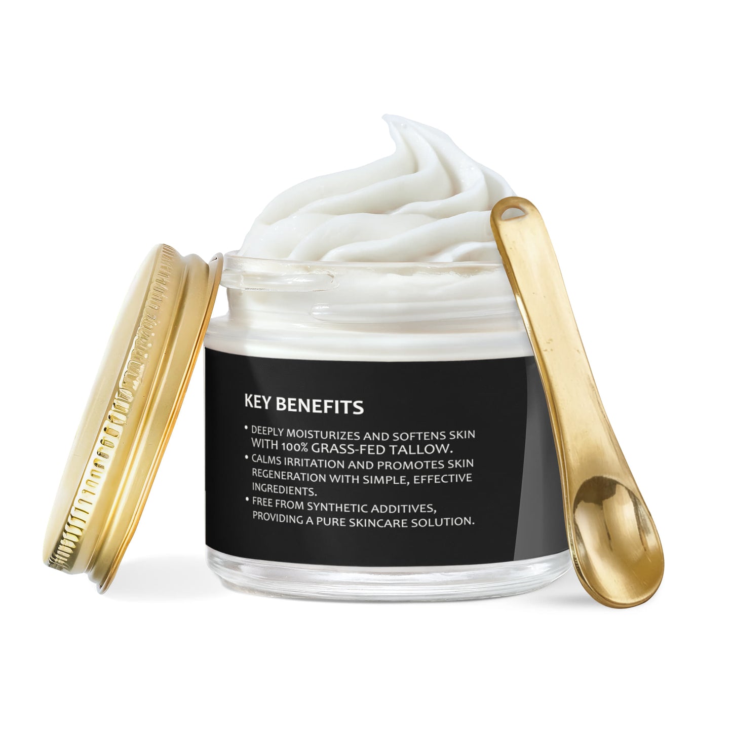 LOÂME Whipped Grass-Fed Tallow Balm with Vanilla Bean