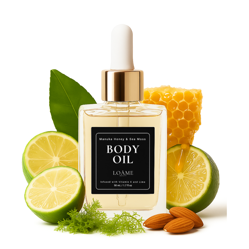 LOÂME Manuka Honey Sea Moss Post-Shave Oil
