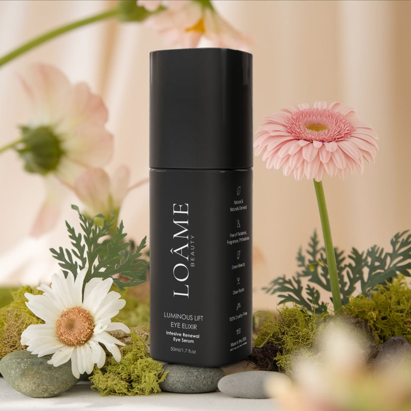 LOÂME Brighten+Firm Eye Serum: Intensive Renewal