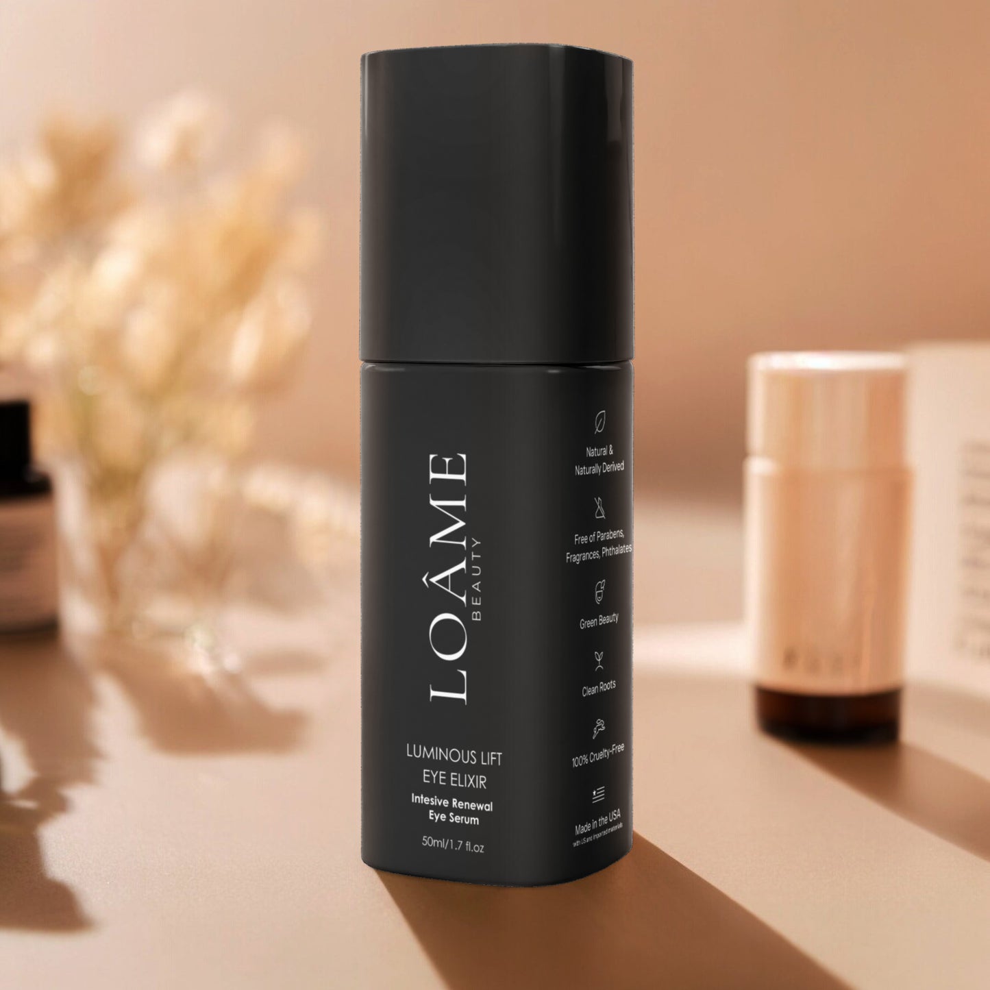 LOÂME Brighten+Firm Eye Serum: Intensive Renewal