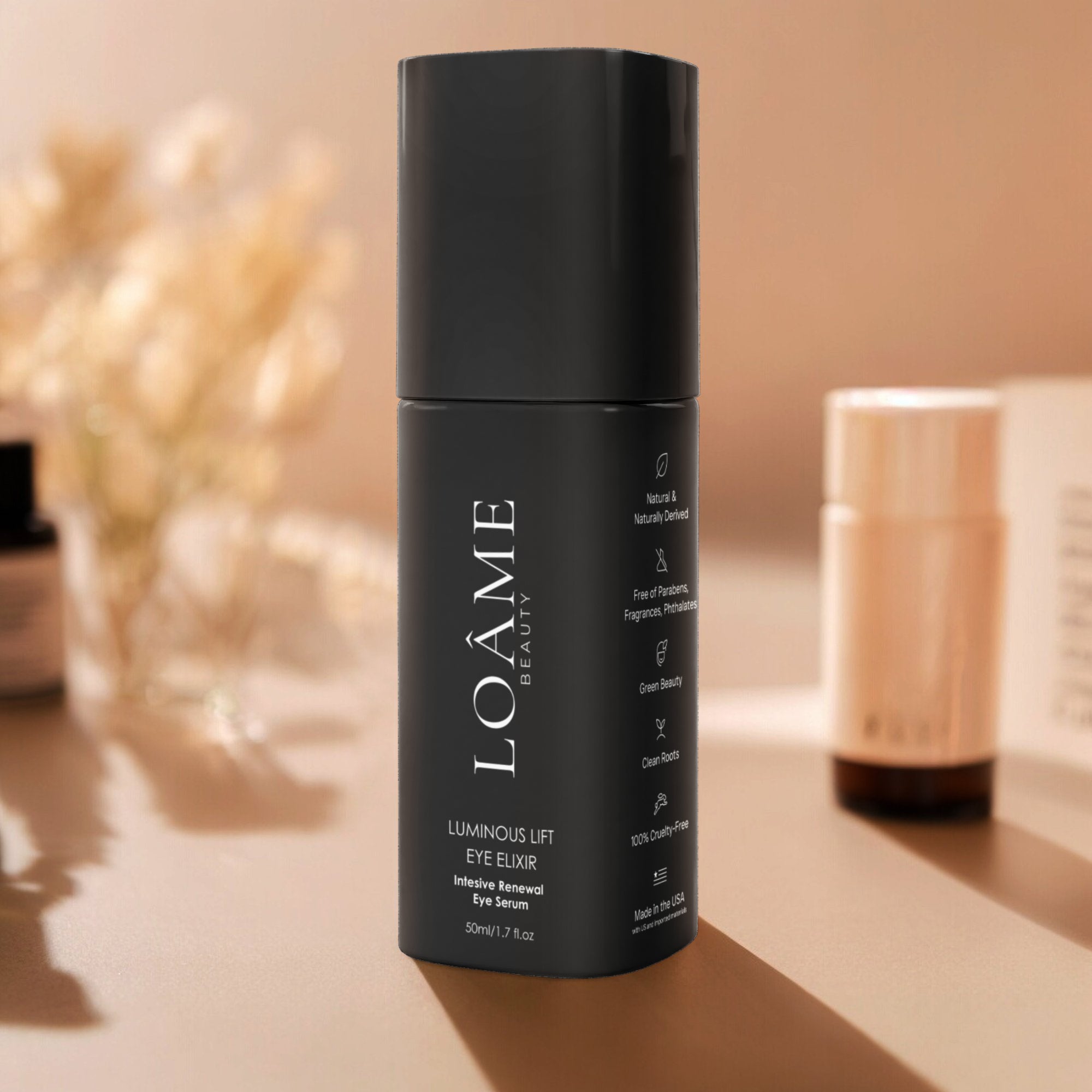 LOÂME Brighten+Firm Eye Serum: Intensive Renewal