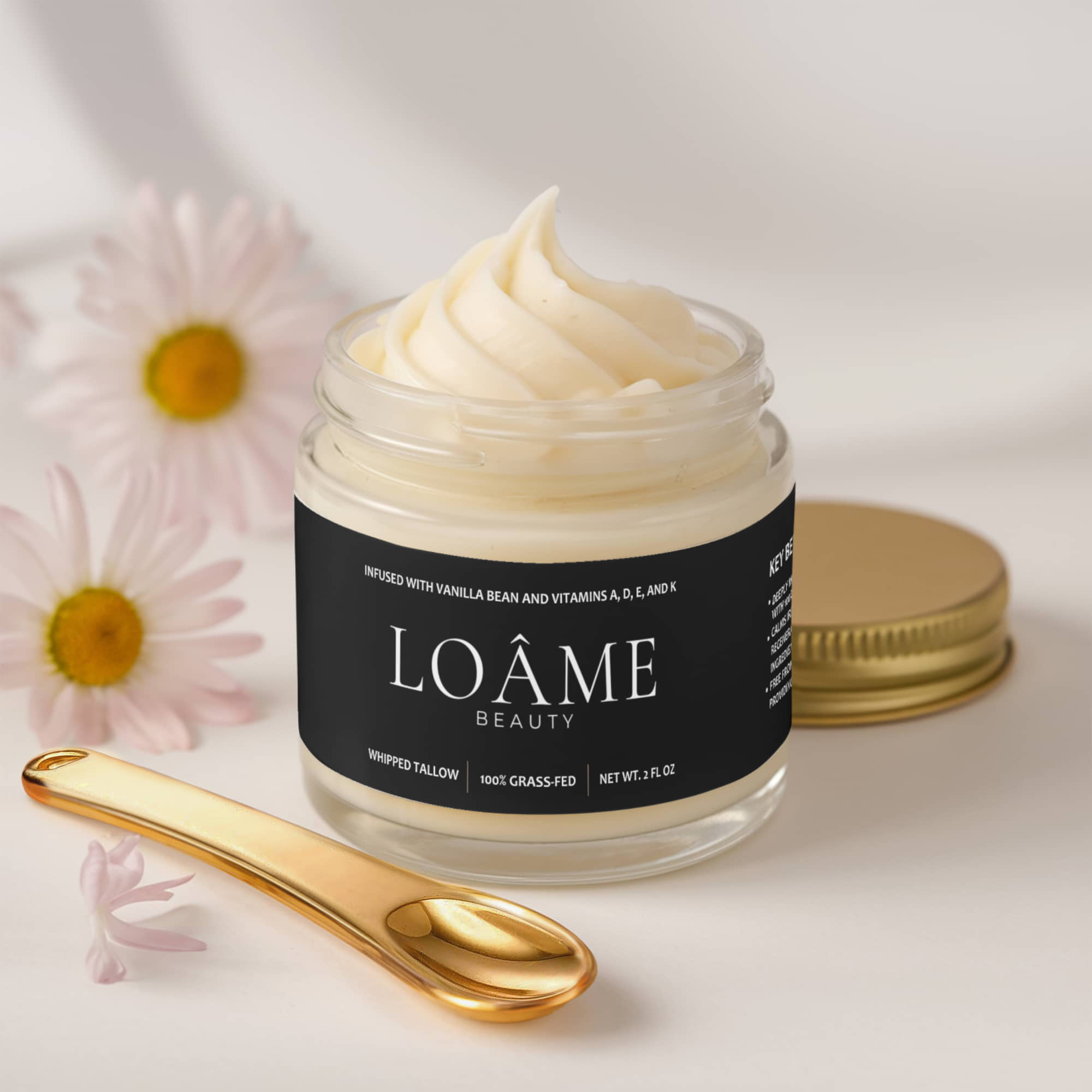 LOÂME Whipped Grass-Fed Tallow