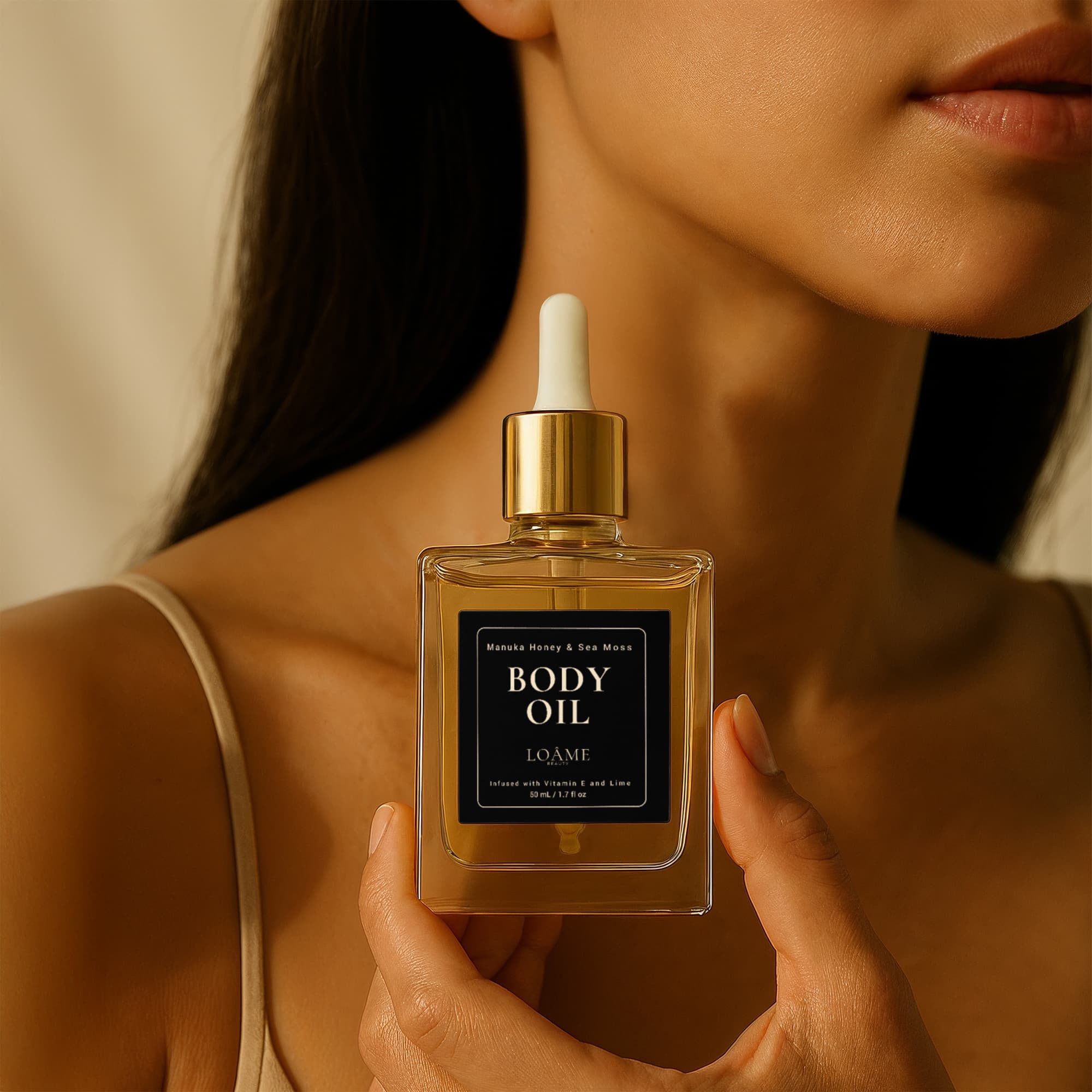 LOÂME Manuka Honey Sea Moss Post-Shave Oil