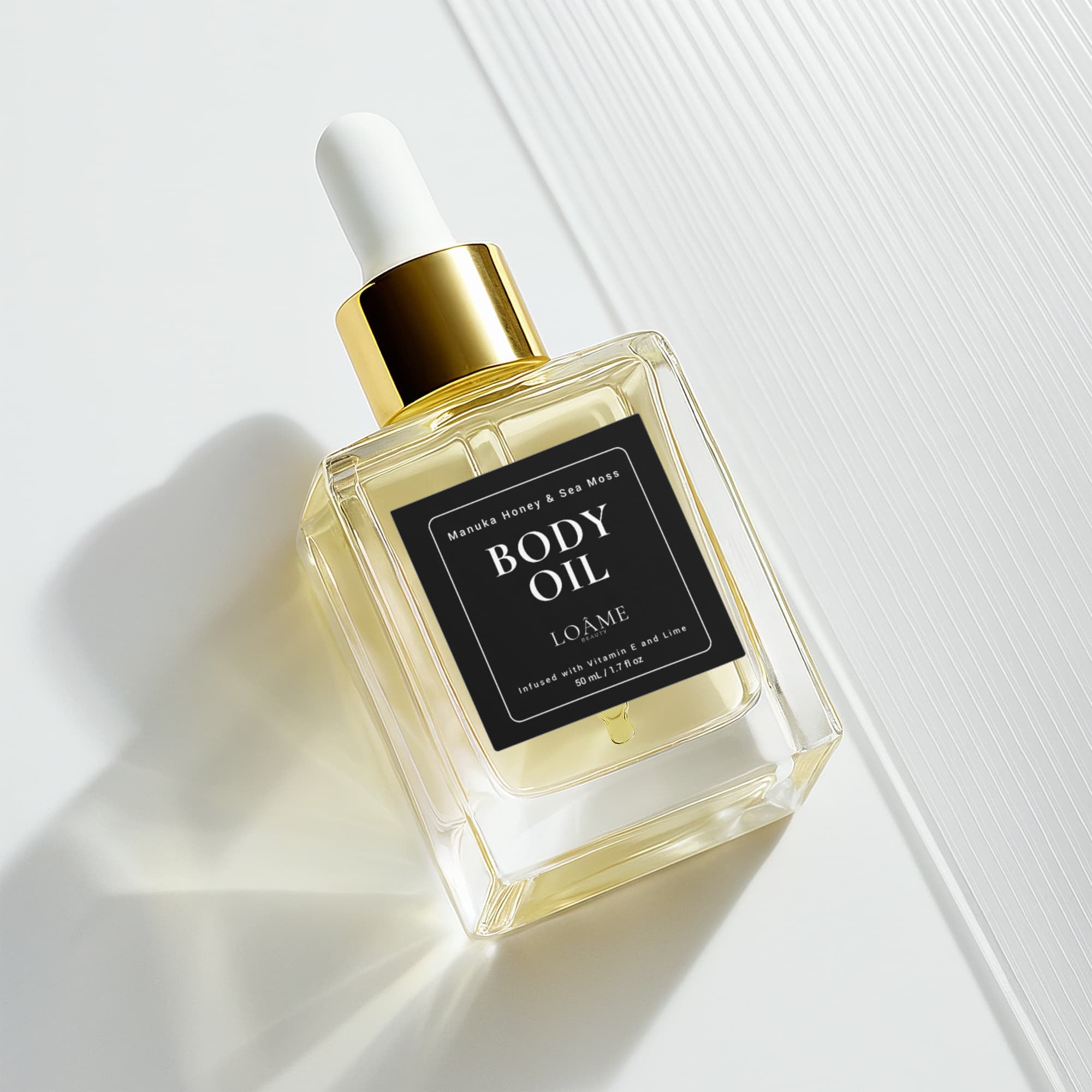 LOÂME Manuka Honey Sea Moss Post-Shave Oil