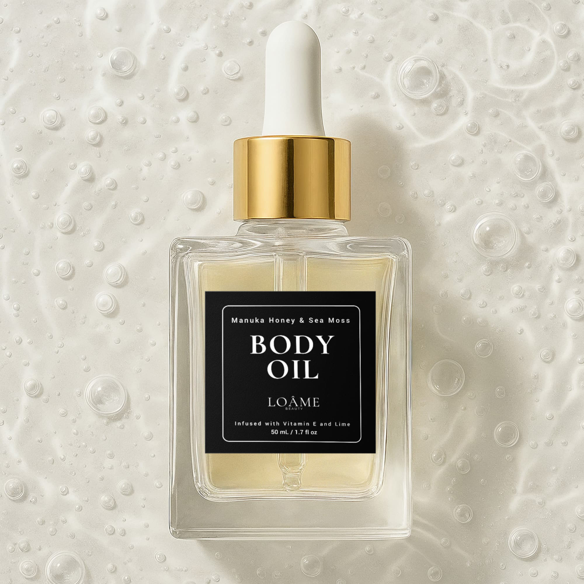 LOÂME Manuka Honey Sea Moss Post-Shave Oil